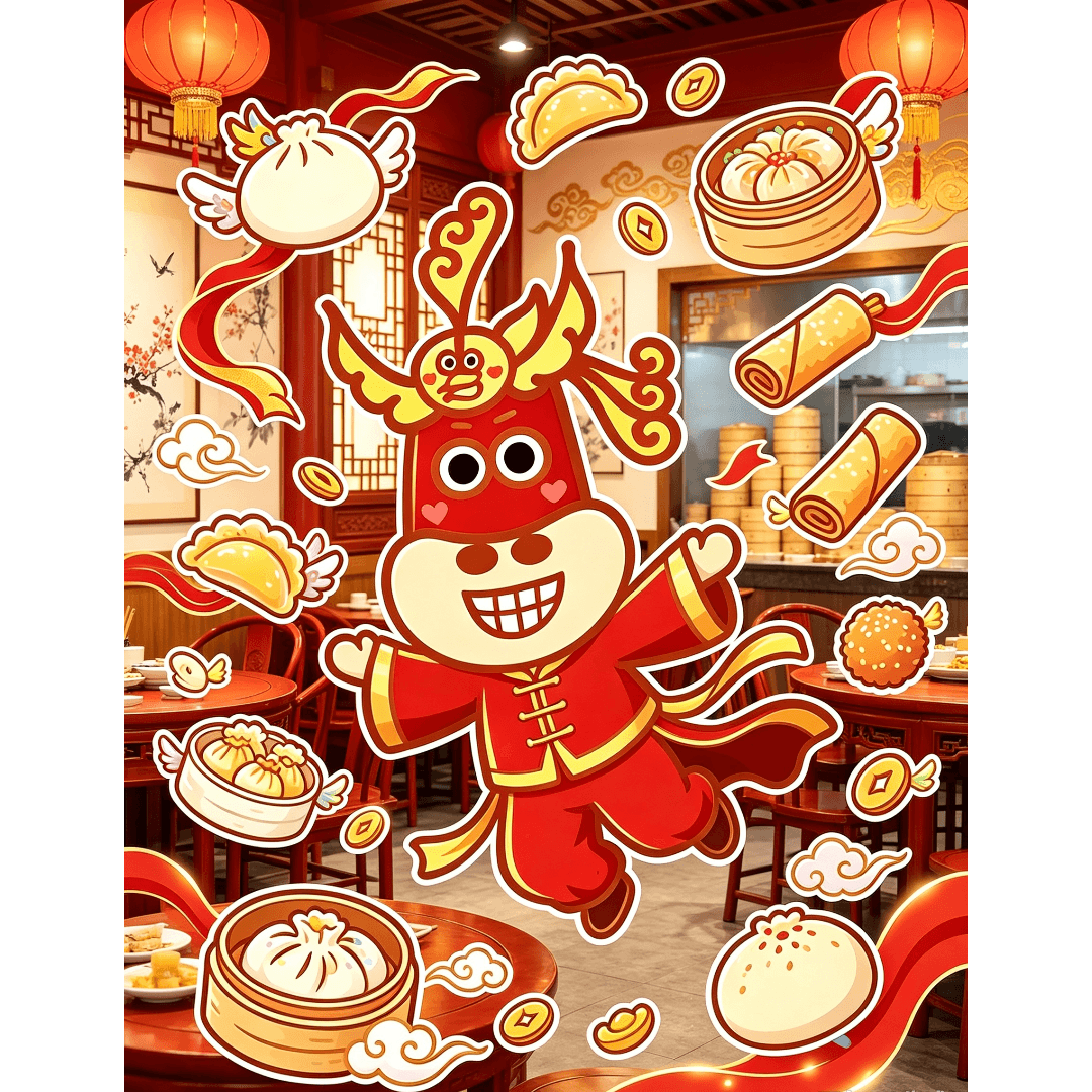 參賽作品「菲力波士&Dimsums」
